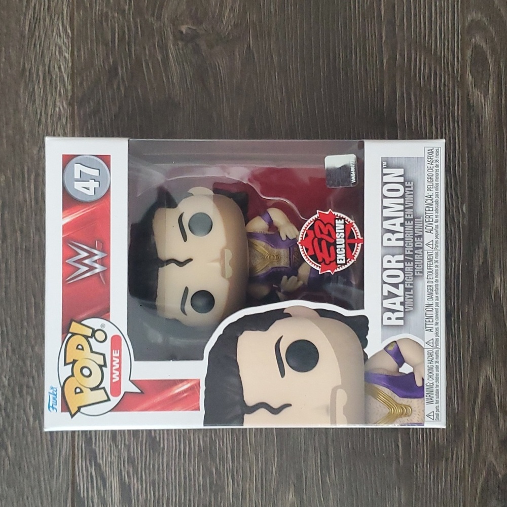 💜 Razor Ramon Metallic Funko Pop #47 WWE - EB Exclusive
